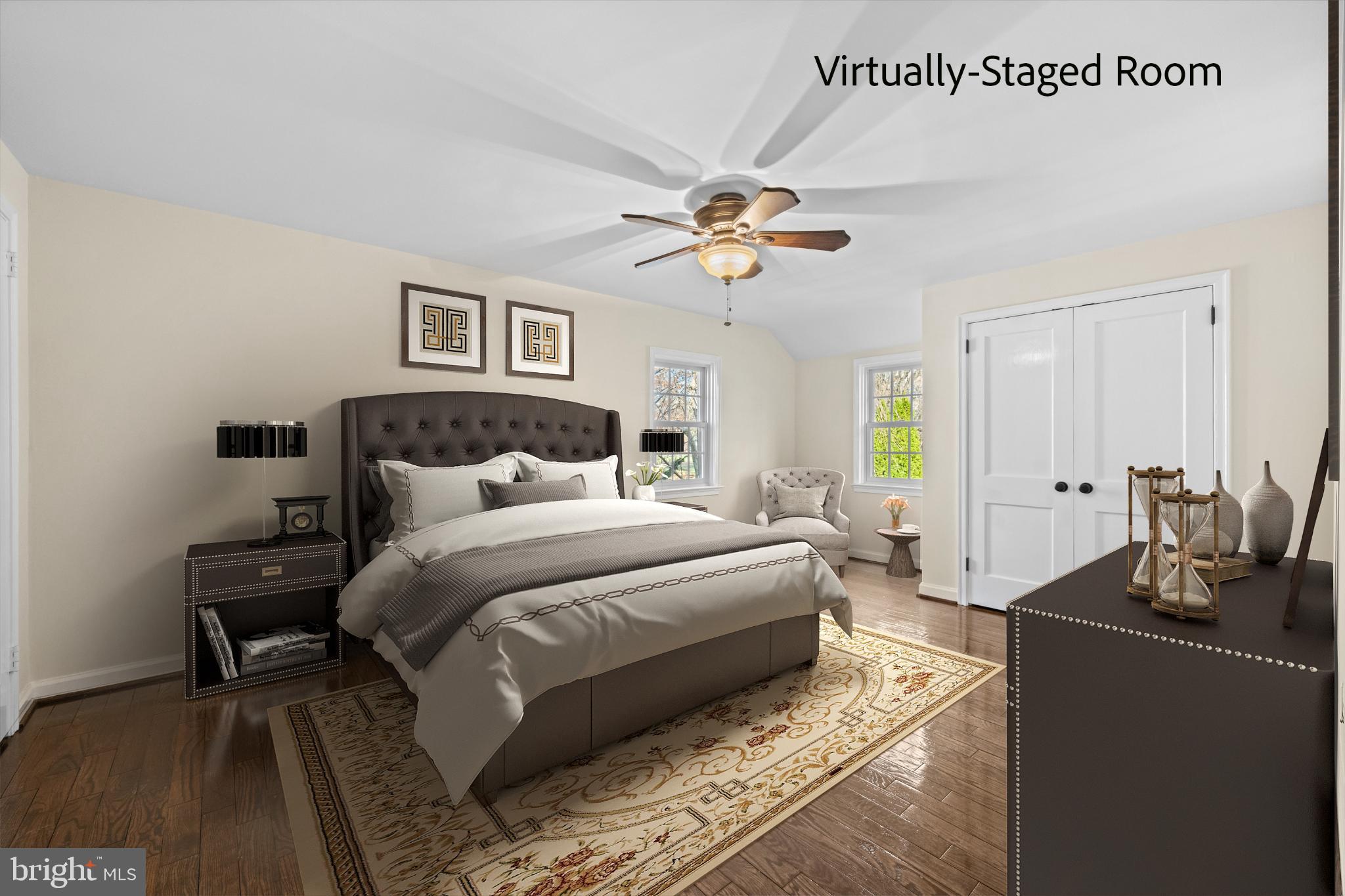 442 East Spring Avenue Ardmore, PA 19003 - Photo 57 of 72 Serene bedroom with natural light and charm.