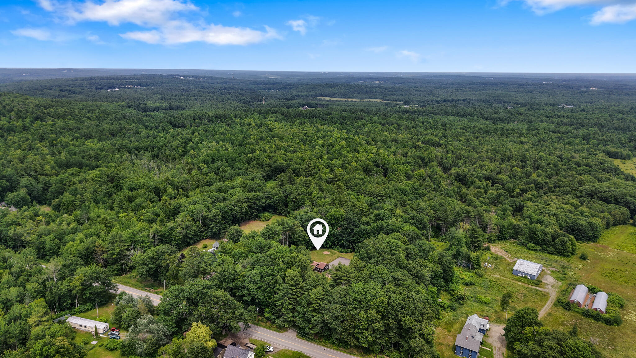 1348 Carmel Road North Hampden, ME 04444 - Photo 45 of 53 Aerial