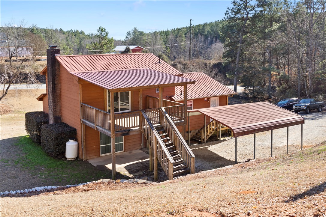 853 Pickett Post Road Walhalla, SC 29691 - Photo 2 of 23 Rear view of the home