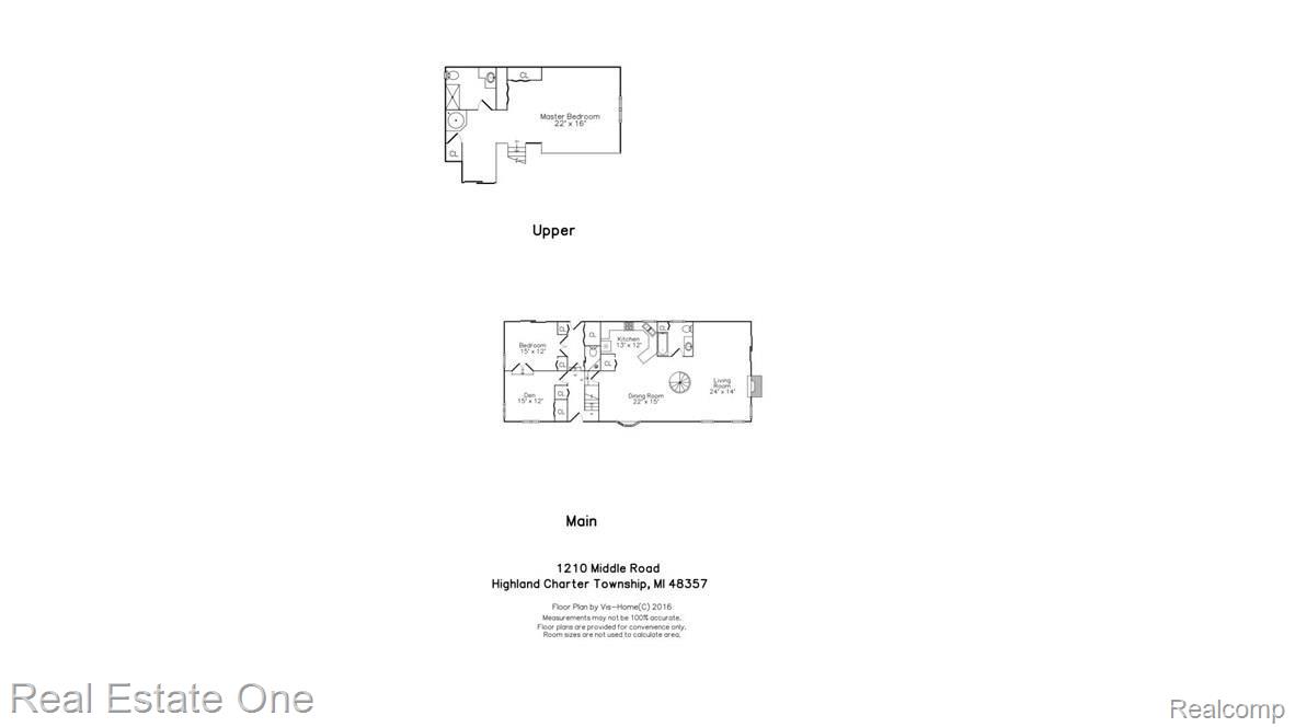 1210 Middle Road Highland, MI 48357 - Photo 68 of 72 plan_floorhc.jpg