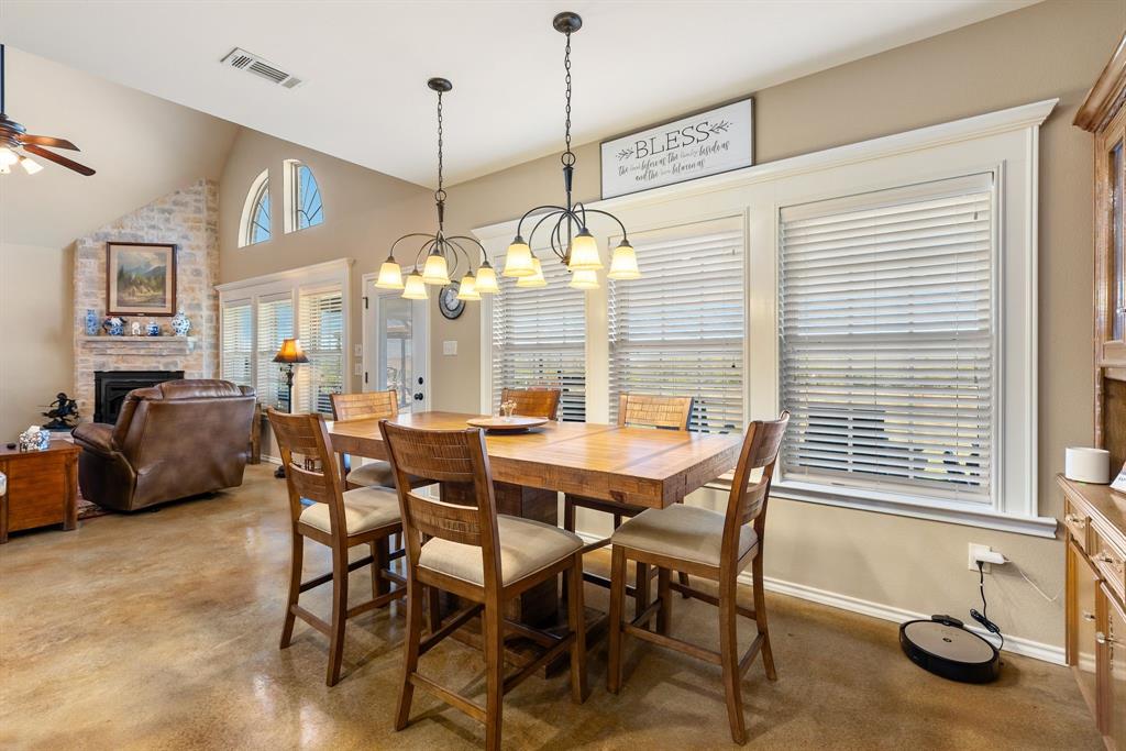 3794 County Road 1089 Celeste, TX 75423 - Photo 12 of 40 a view of a dining room with furniture window and outside view