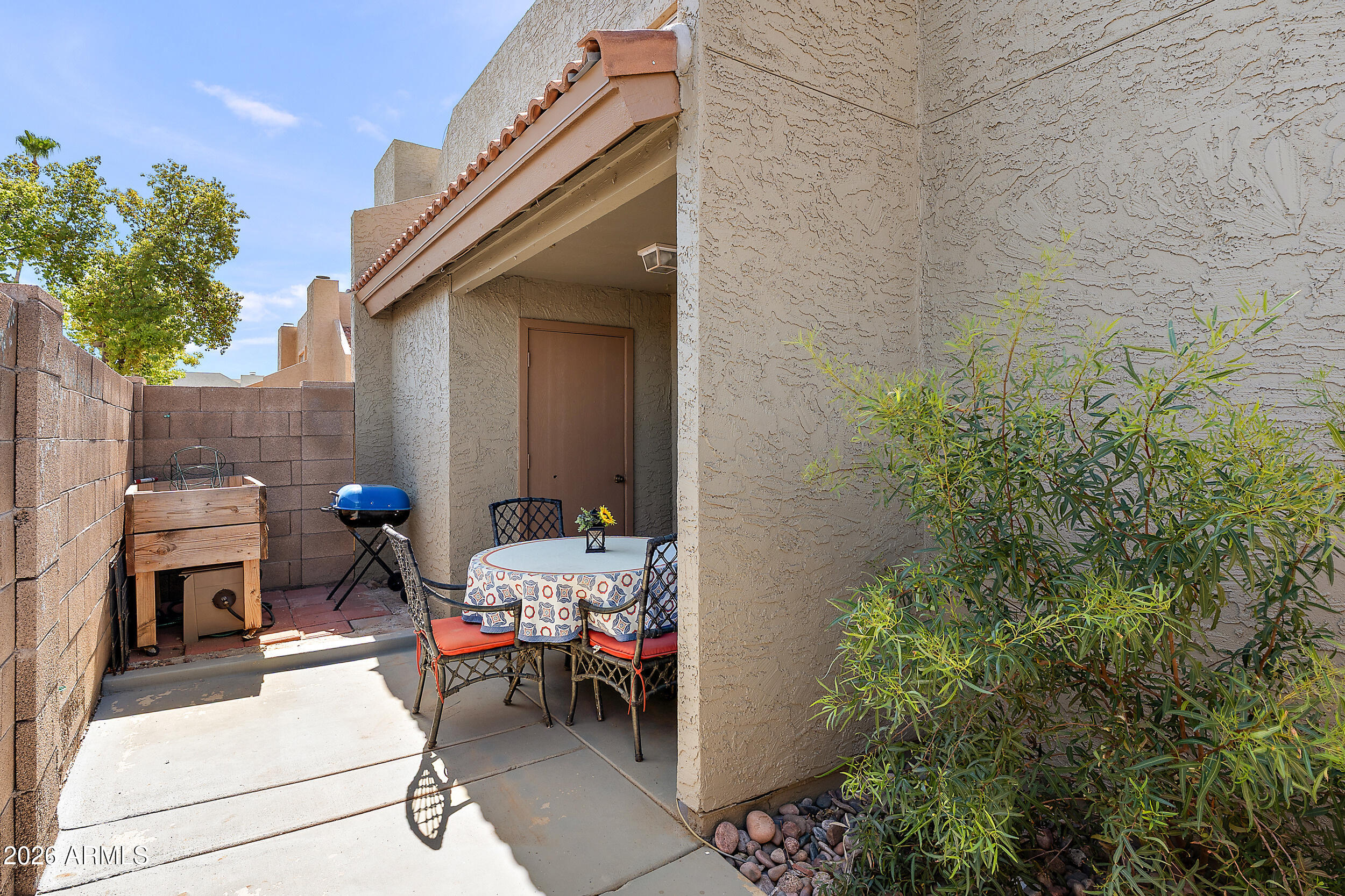 222 West Brown Road, Unit 57 Mesa, AZ 85201 - Photo 4 of 21 a view of yard from balcony