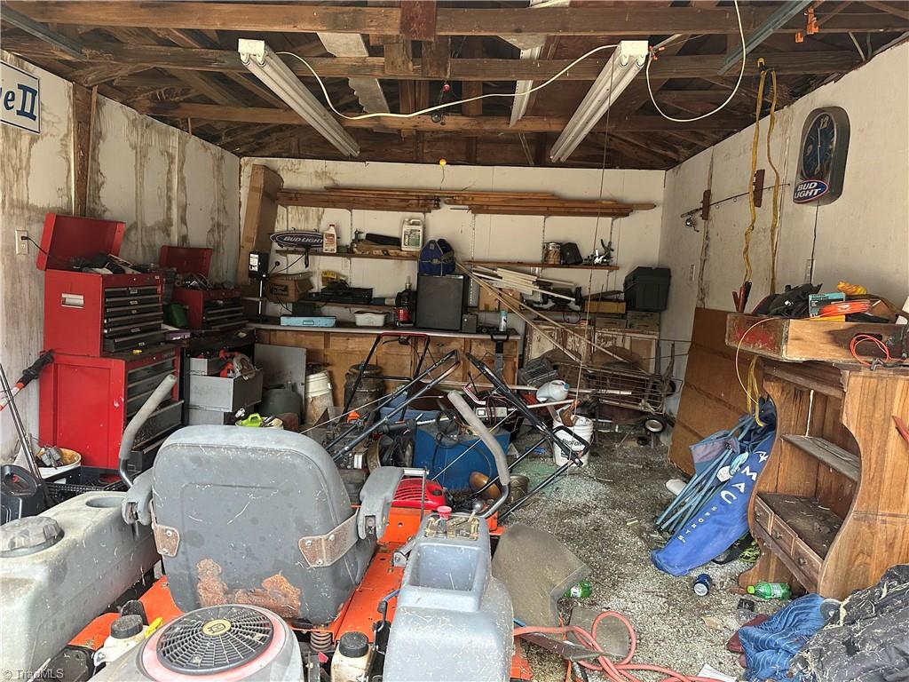 195 Rowe Road Lexington, NC 27295 - Photo 19 of 20 Inside garage.