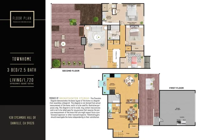 $945,000 | 438 Sycamore Hill Drive, Danville, CA 94526