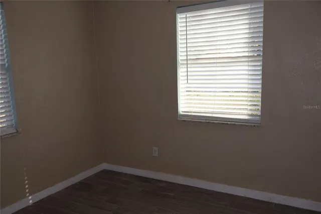 a small space with a window