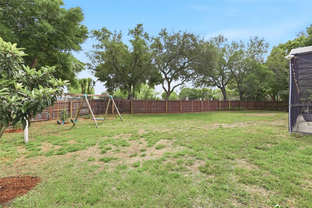 7432 Sparkling Lake Road Orlando, FL 32819 - Photo 38 of 54 a backyard of a house with lots of green space