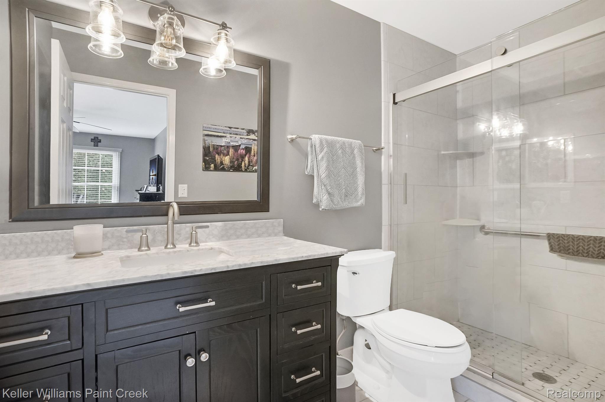 1413 Paddle Wheel Lane Rochester, MI 48306 - Photo 16 of 19 Primary Bathroom - completely renovated in 2020