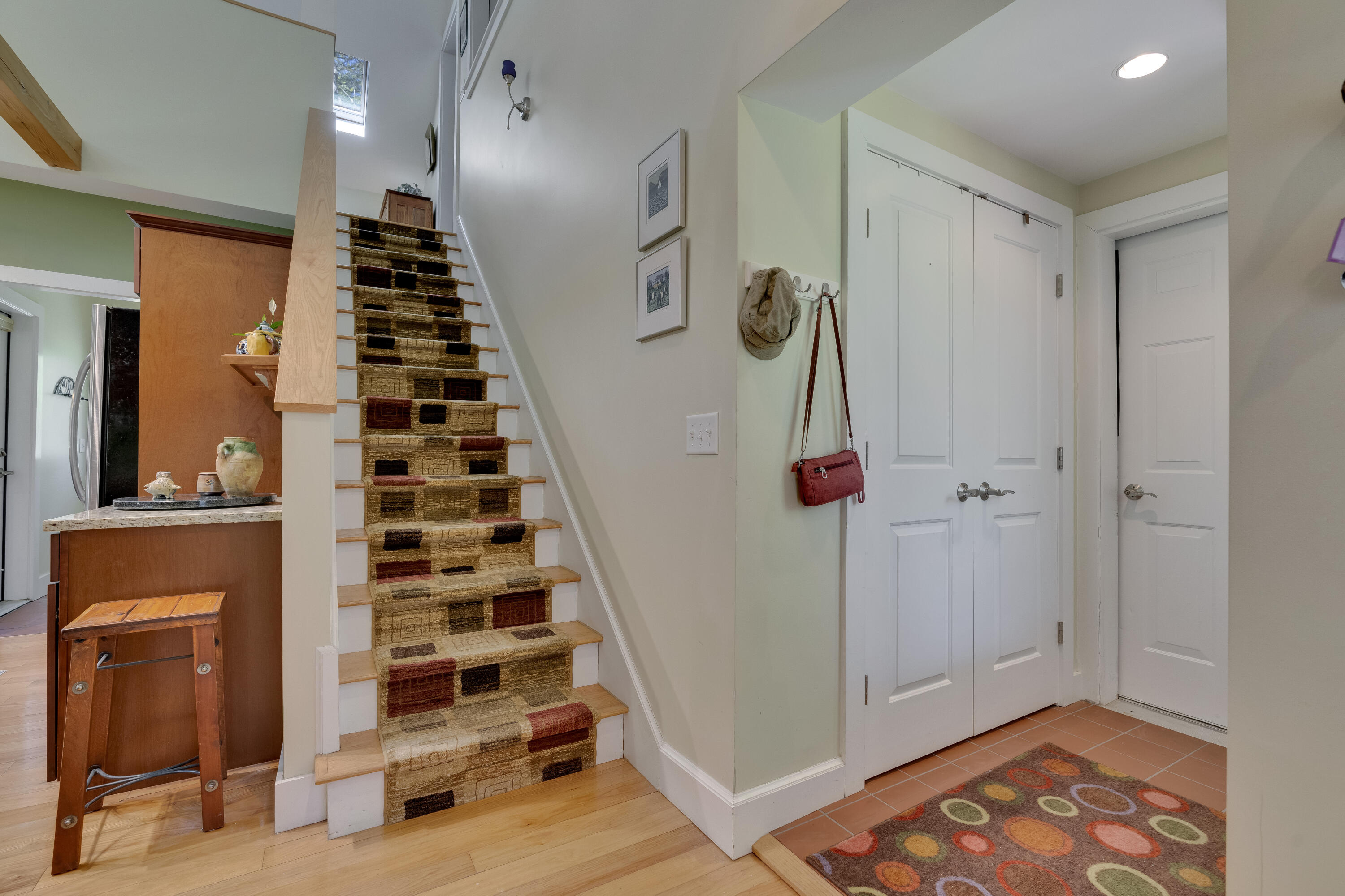 241 Old Stage Road Arrowsic, ME 04530 - Photo 13 of 51 Stairway to Loft & Bonus Room