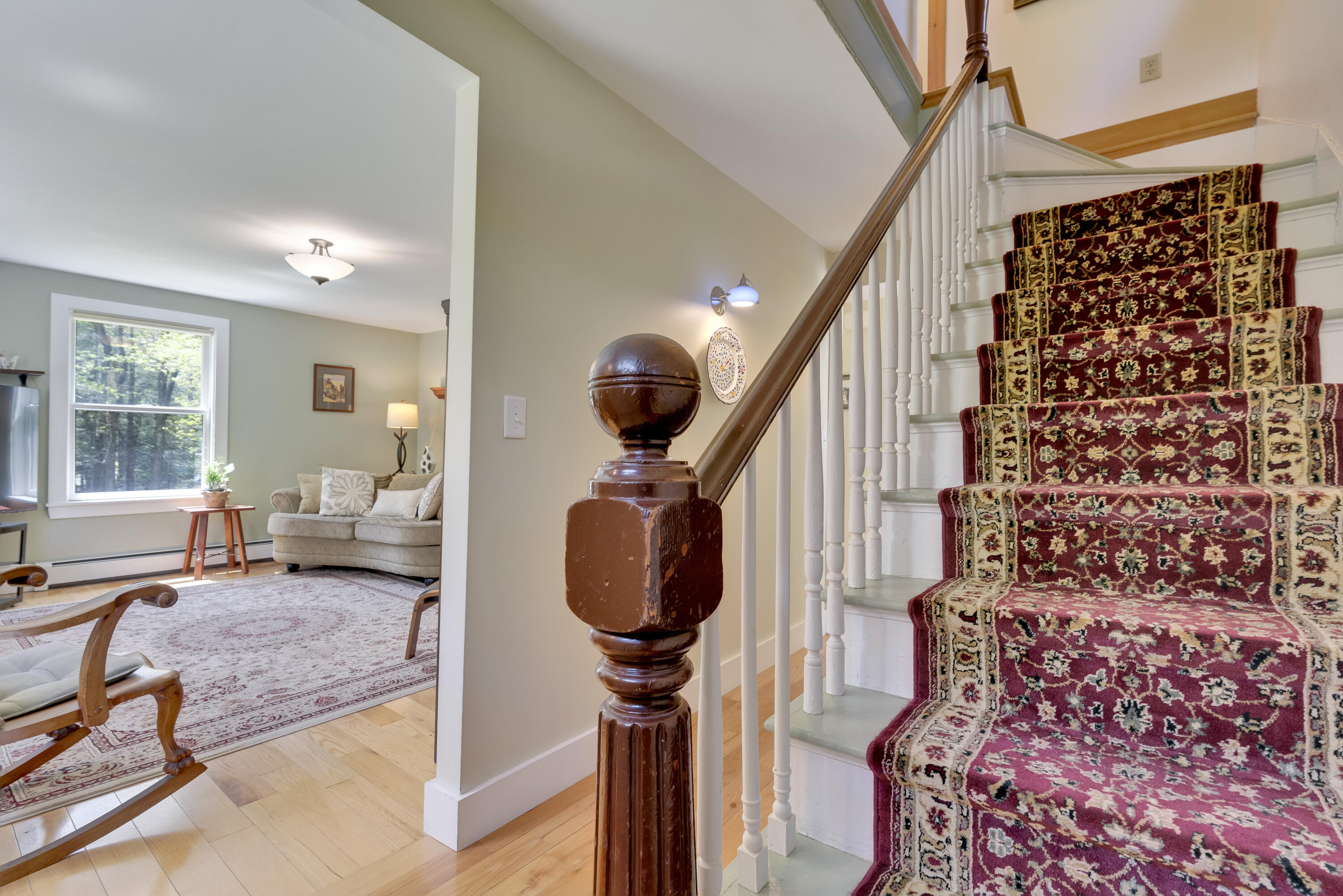 241 Old Stage Road Arrowsic, ME 04530 - Photo 31 of 51 Front Stairway
