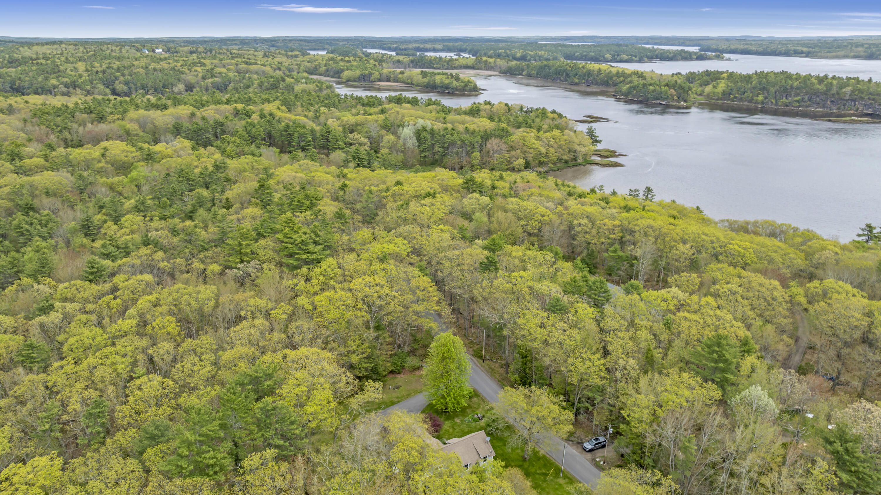 241 Old Stage Road Arrowsic, ME 04530 - Photo 42 of 51 Aerial View