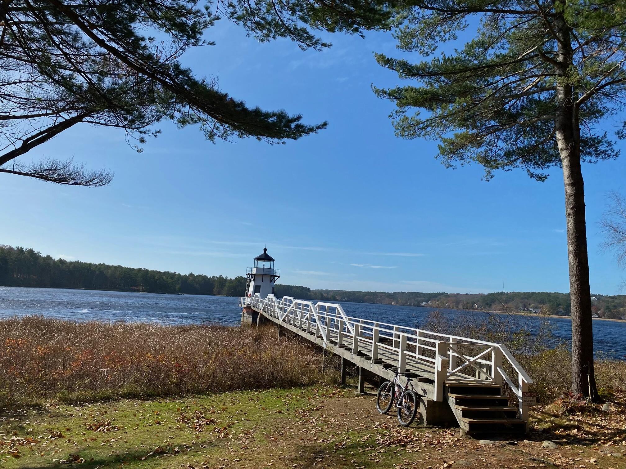 241 Old Stage Road Arrowsic, ME 04530 - Photo 45 of 51 Doubling Point Lighthouse