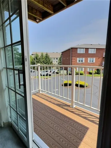 a view of front door