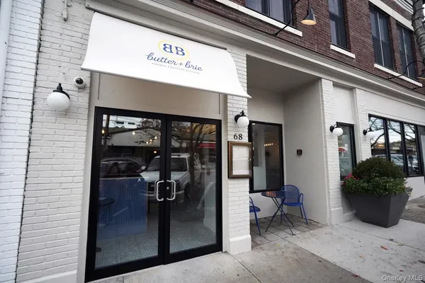 a view of street sign