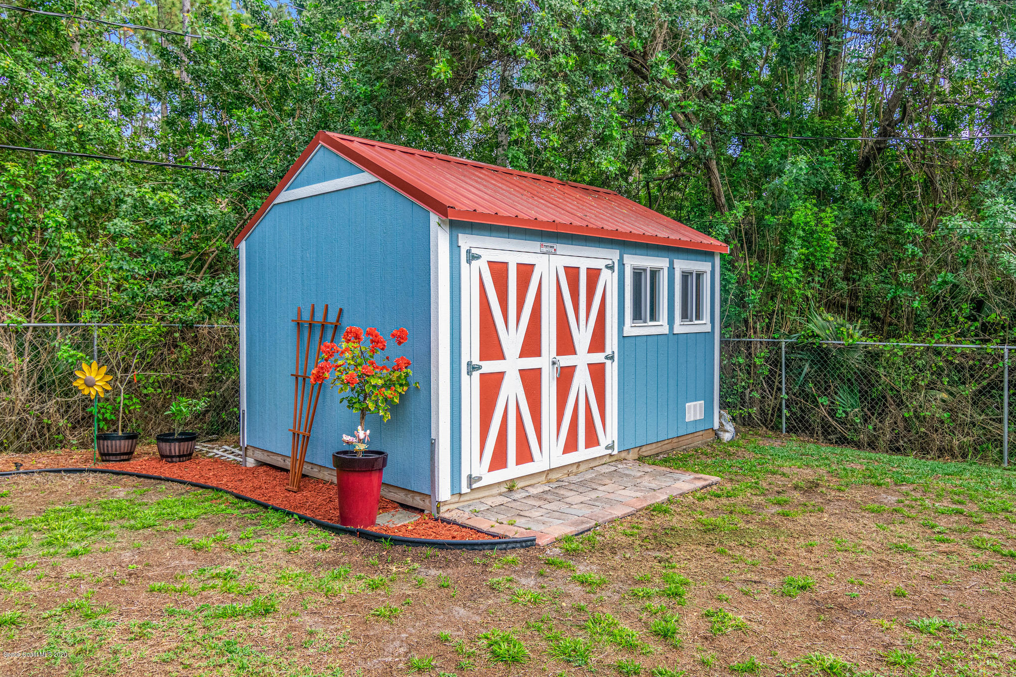 1111 Satin Road Palm Bay, FL 32908 - Photo 29 of 32 Storage Shed
