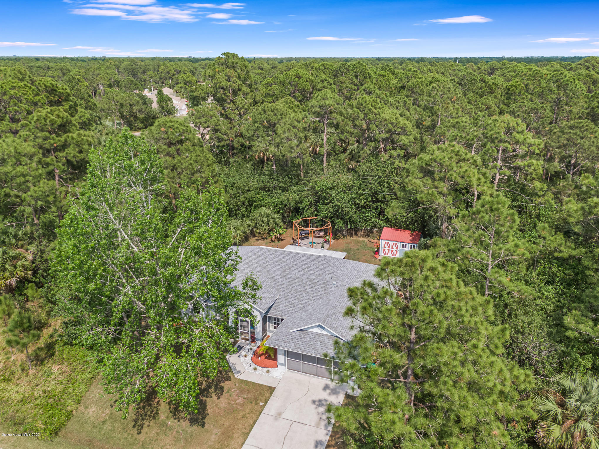 1111 Satin Road Palm Bay, FL 32908 - Photo 32 of 32 Aerial Front