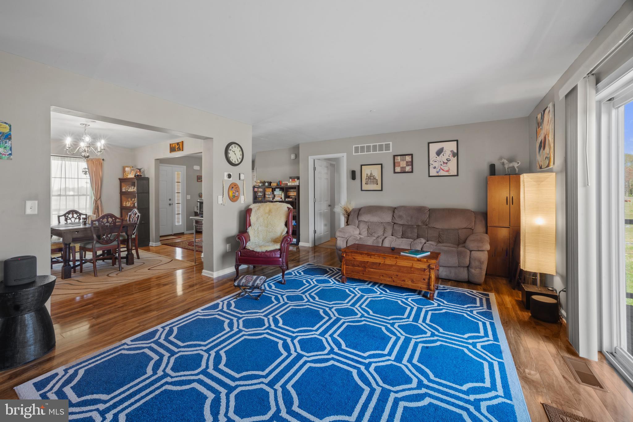 26268 Baker Road Denton, MD 21629 - Photo 13 of 55 a living room with furniture and a wooden floor