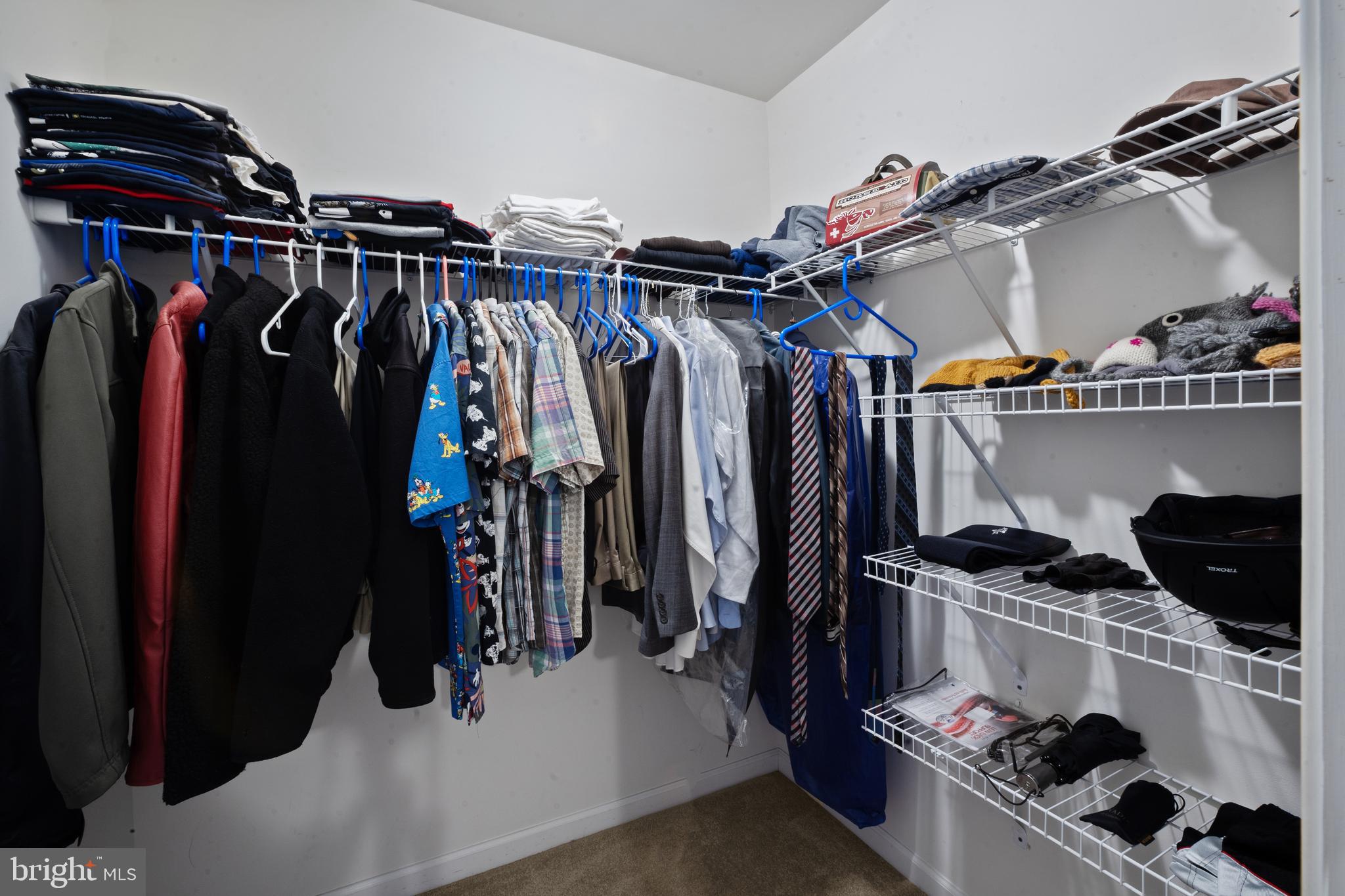 26268 Baker Road Denton, MD 21629 - Photo 27 of 55 a view of walk in closet with clothes and shoes