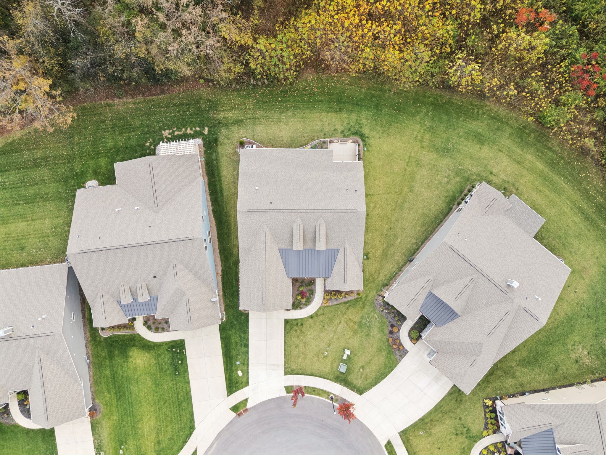 7027 Hickman Way Spring Hill, TN 37174 - Photo 58 of 61 an aerial view of a house with a garden and lake view