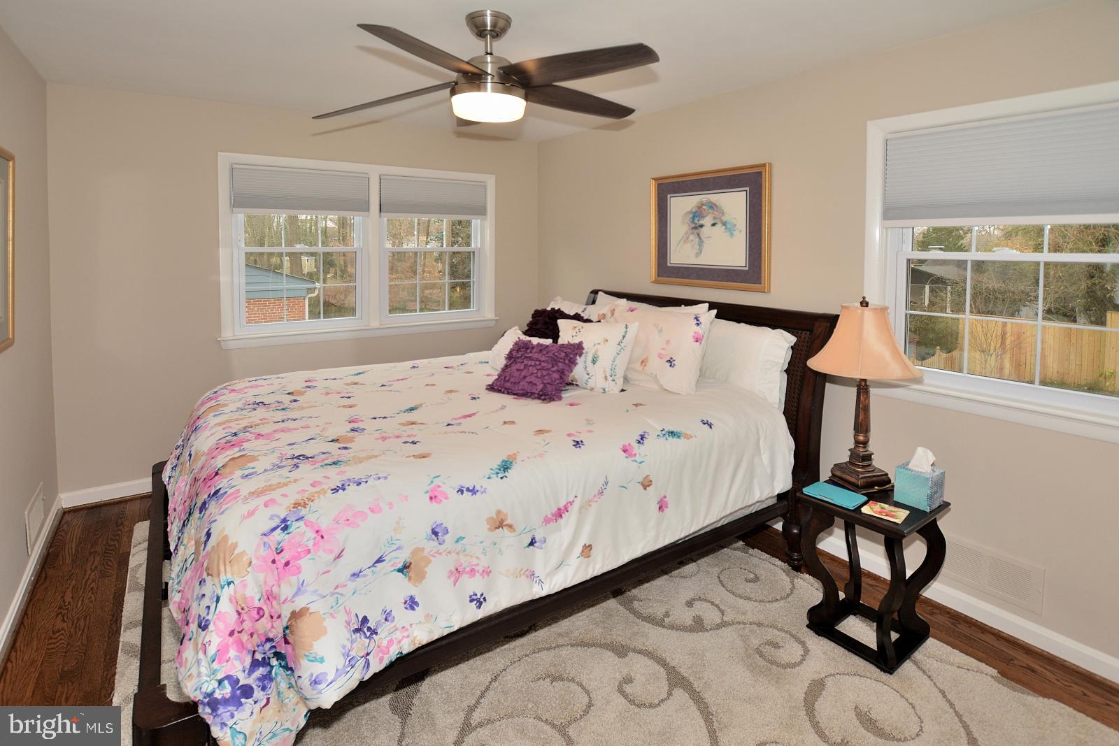 1129 Cameron Road Alexandria, VA 22308 - Photo 23 of 37 Third Bedroom with Ceiling Fan