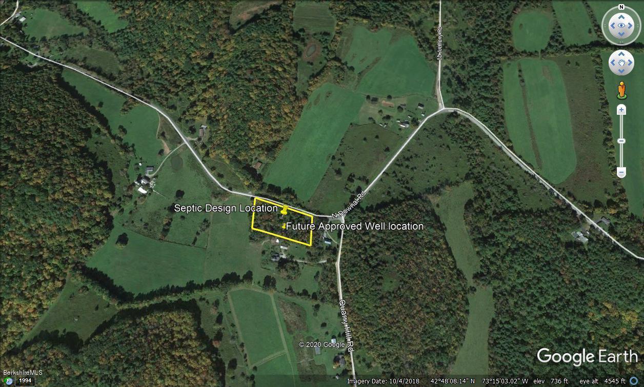 0 North Pownal Road Pownal, VT 05261 - Photo 7 of 7 an aerial view of a residential houses