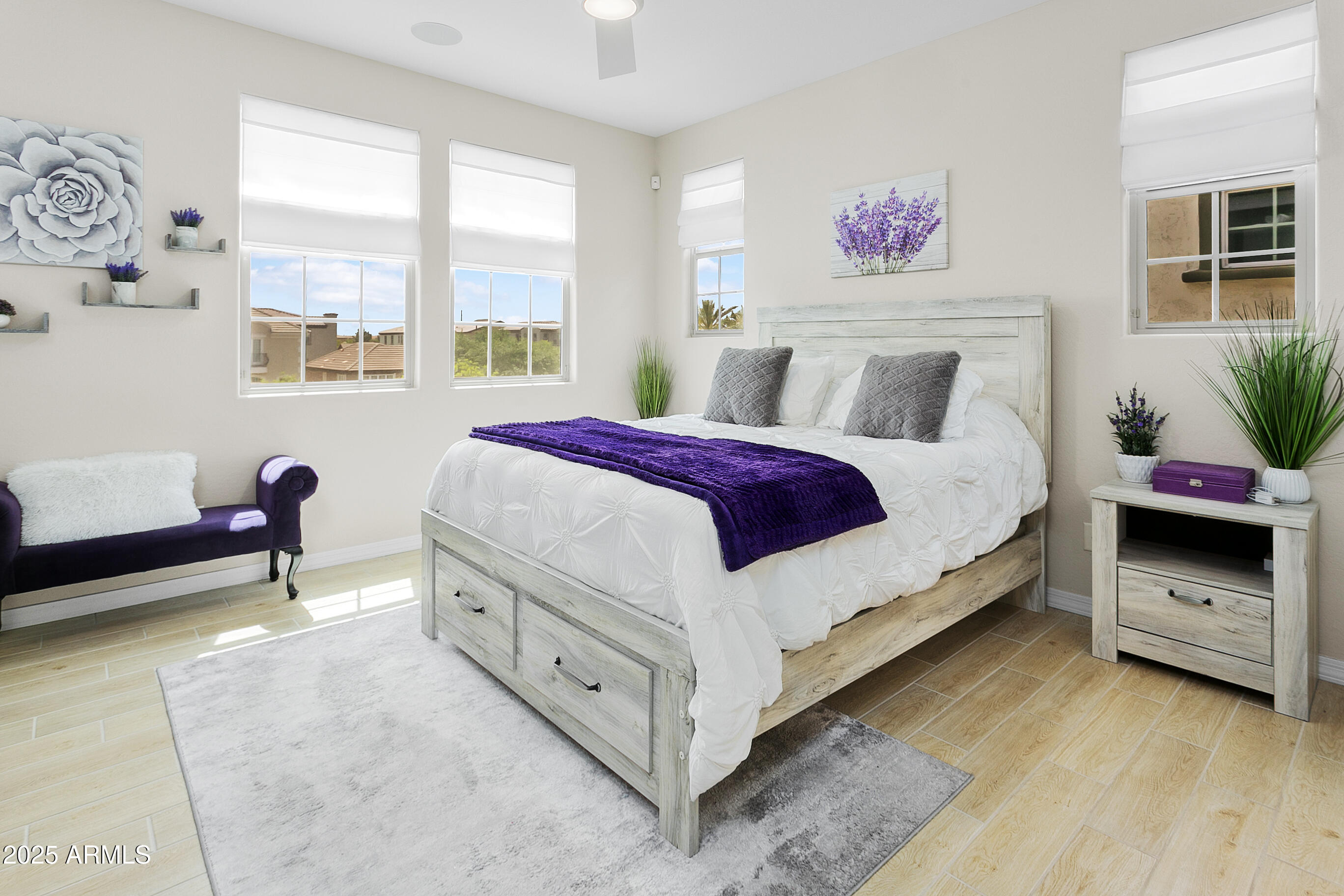 1661 East Hampton Lane Gilbert, AZ 85295 - Photo 15 of 31 a spacious bedroom with a bed and a window