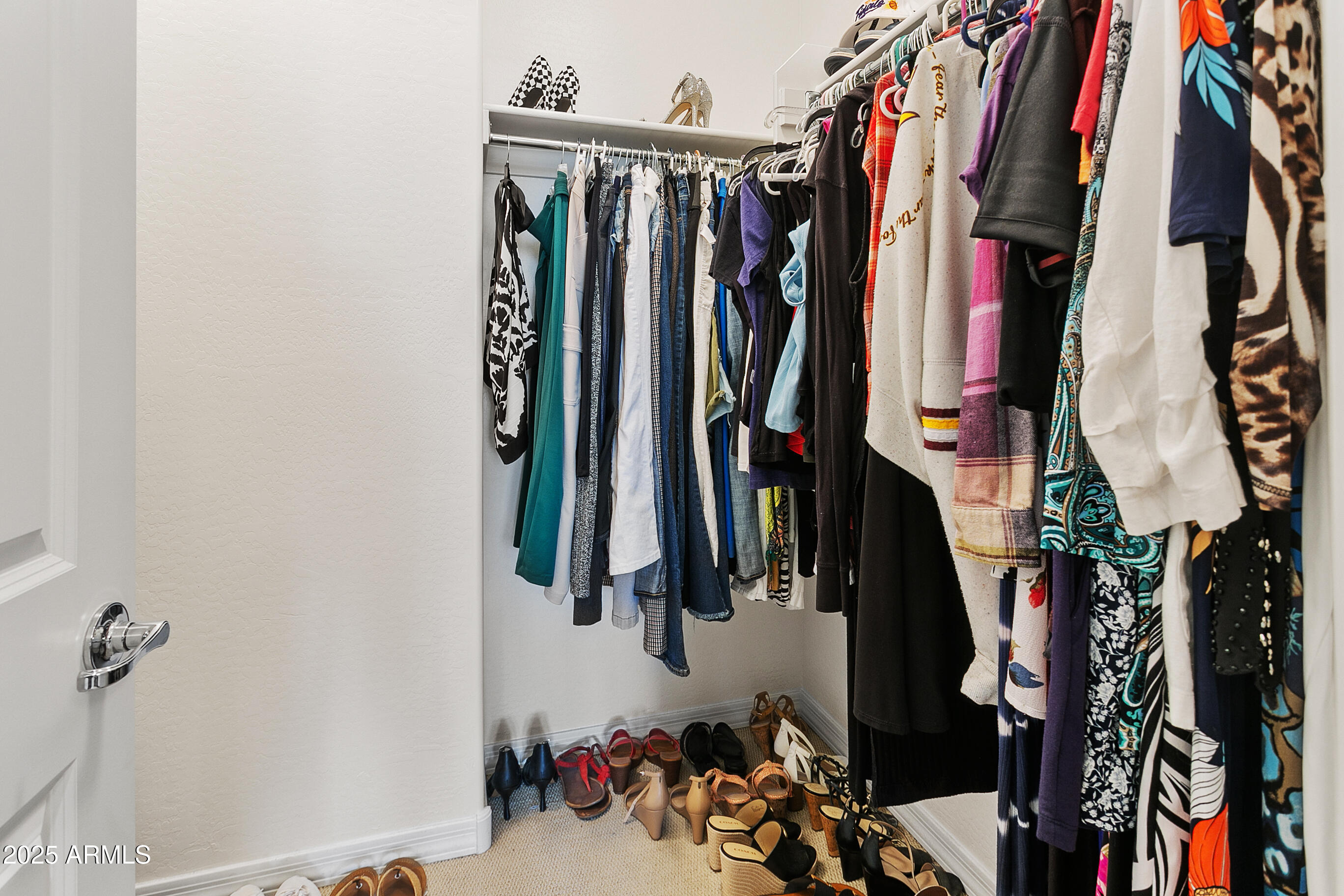1661 East Hampton Lane Gilbert, AZ 85295 - Photo 17 of 31 a view of walk in closet with clothes and shoes