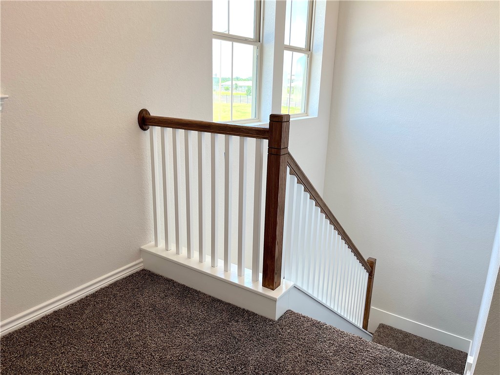 803 Double Mountain Road College Station, TX 77845 - Photo 9 of 17 a view of a hallway with window