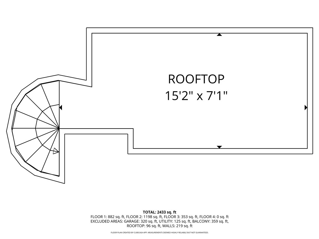 94 Spindrift Street Jamestown, RI 02835 - Photo 29 of 29 Roofdeck Floor Plan