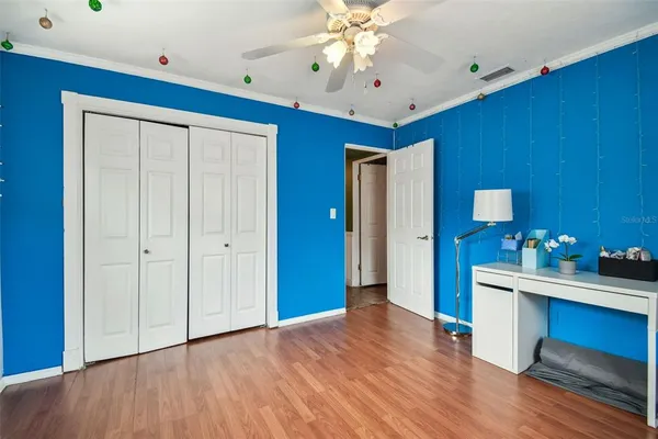 a very nice looking room with a large window