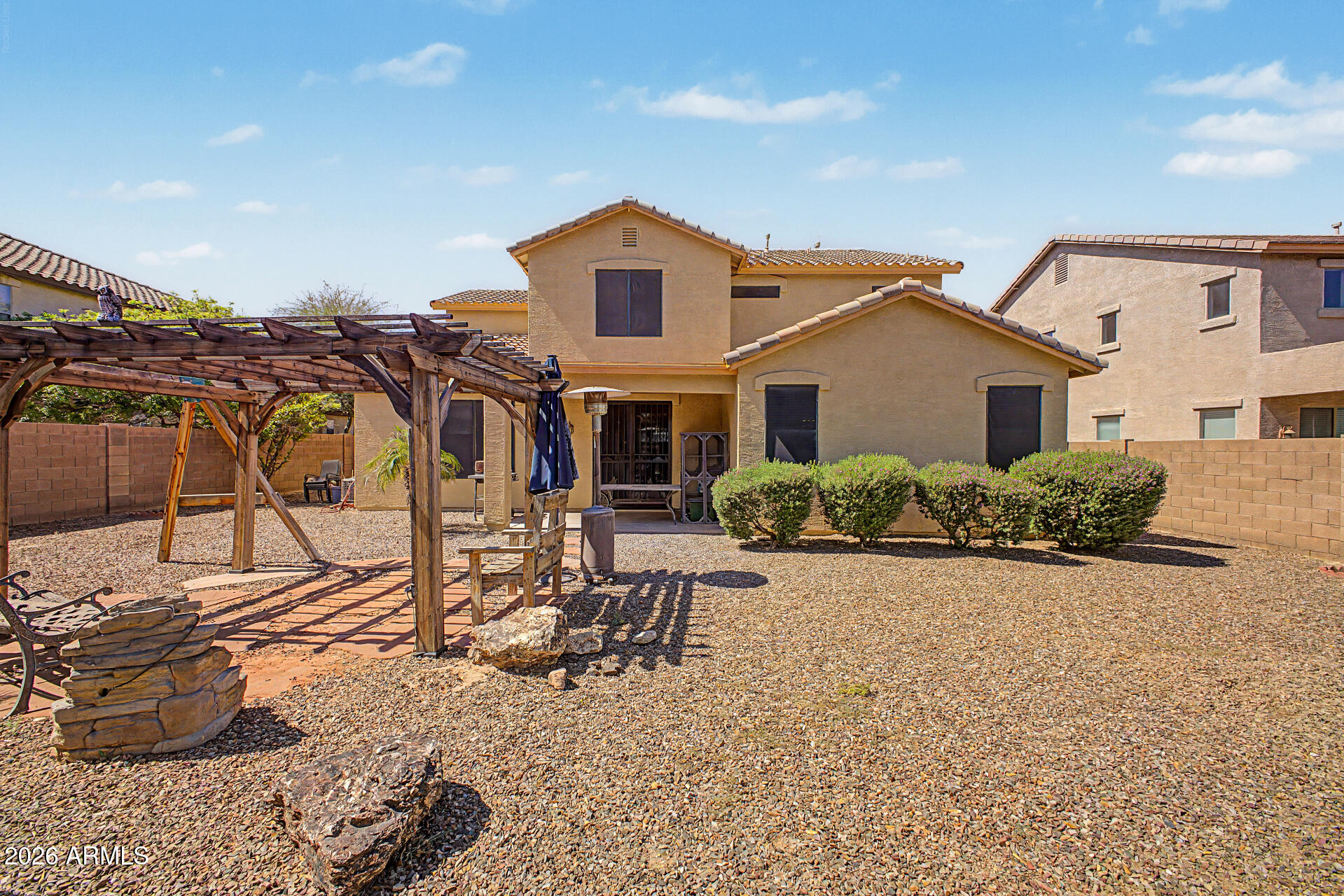 6622 West Harwell Road Laveen, AZ 85339 - Photo 29 of 32 a view of a house with a patio