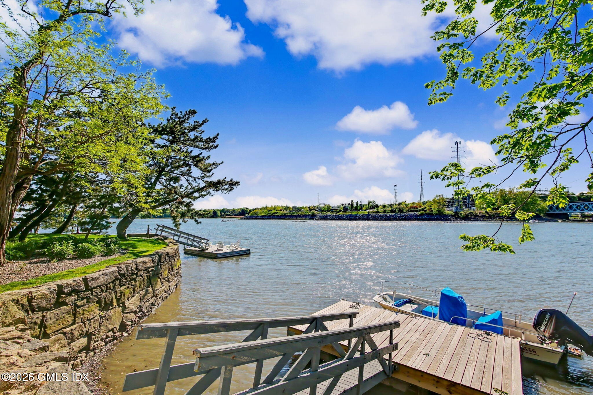 10 Newton Street Riverside, CT 06878 - Photo 23 of 28 a view of deck with lake and mountain view