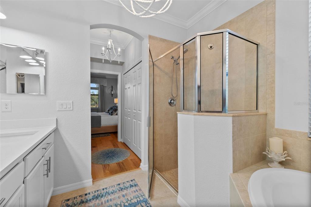 20219 Tesoro Drive Venice, FL 34293 - Photo 39 of 98 a bathroom with a sink a toilet and shower