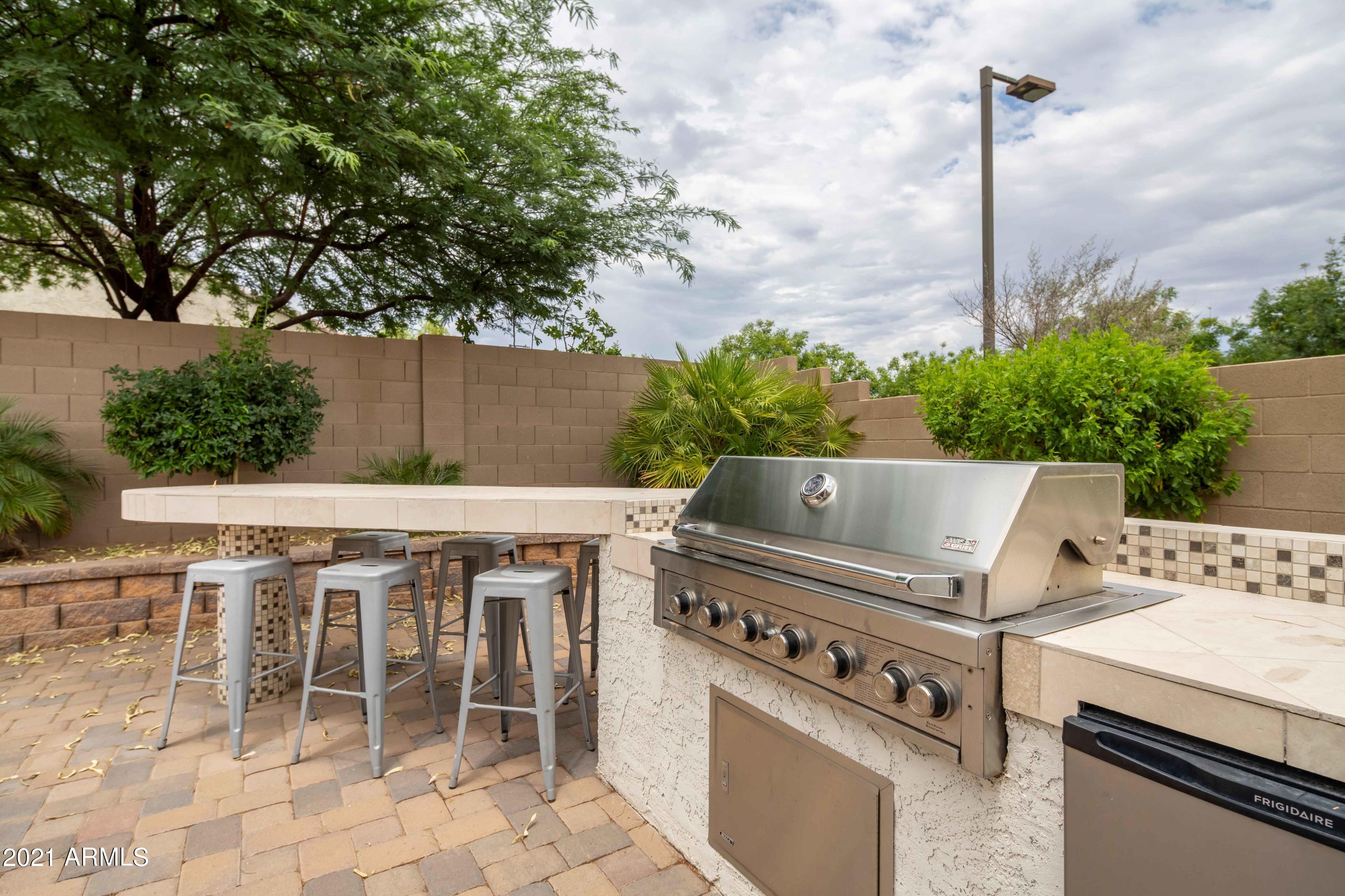 17456 West Bajada Road Surprise, AZ 85387 - Photo 25 of 39 Backyard natural gas bbq grill