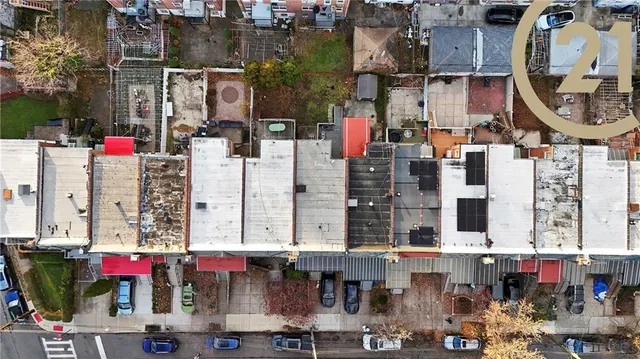 a building with lots of trees