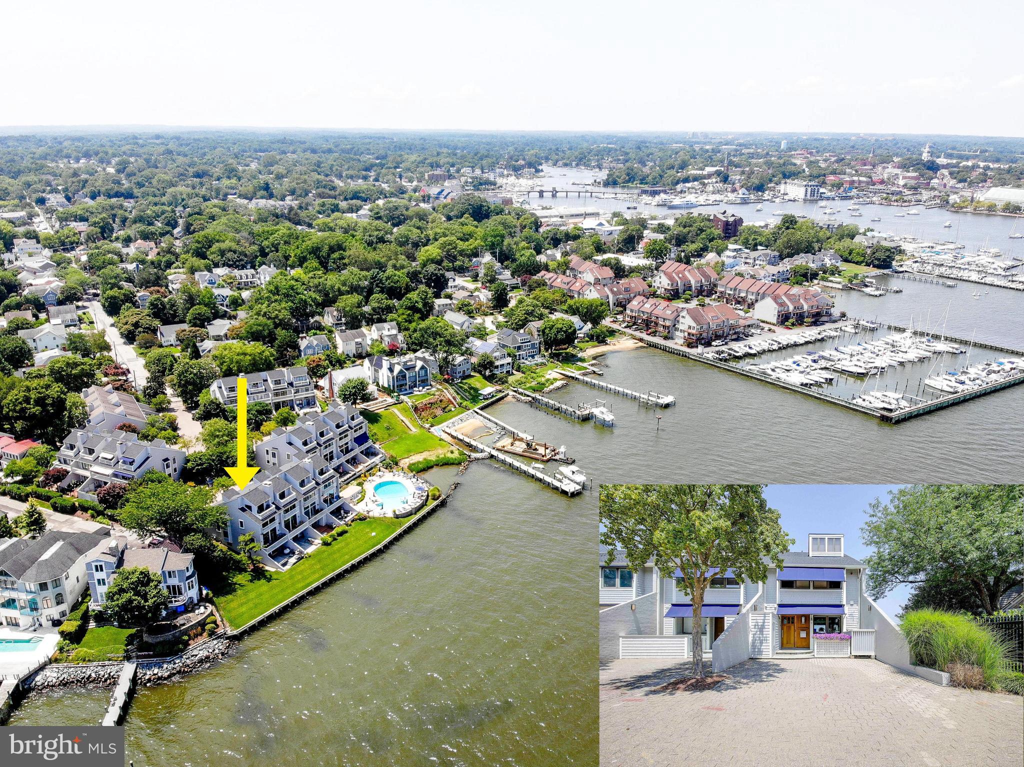 8 Eastern Avenue Annapolis, MD 21403 - Photo 1 of 55 an aerial view of multiple house