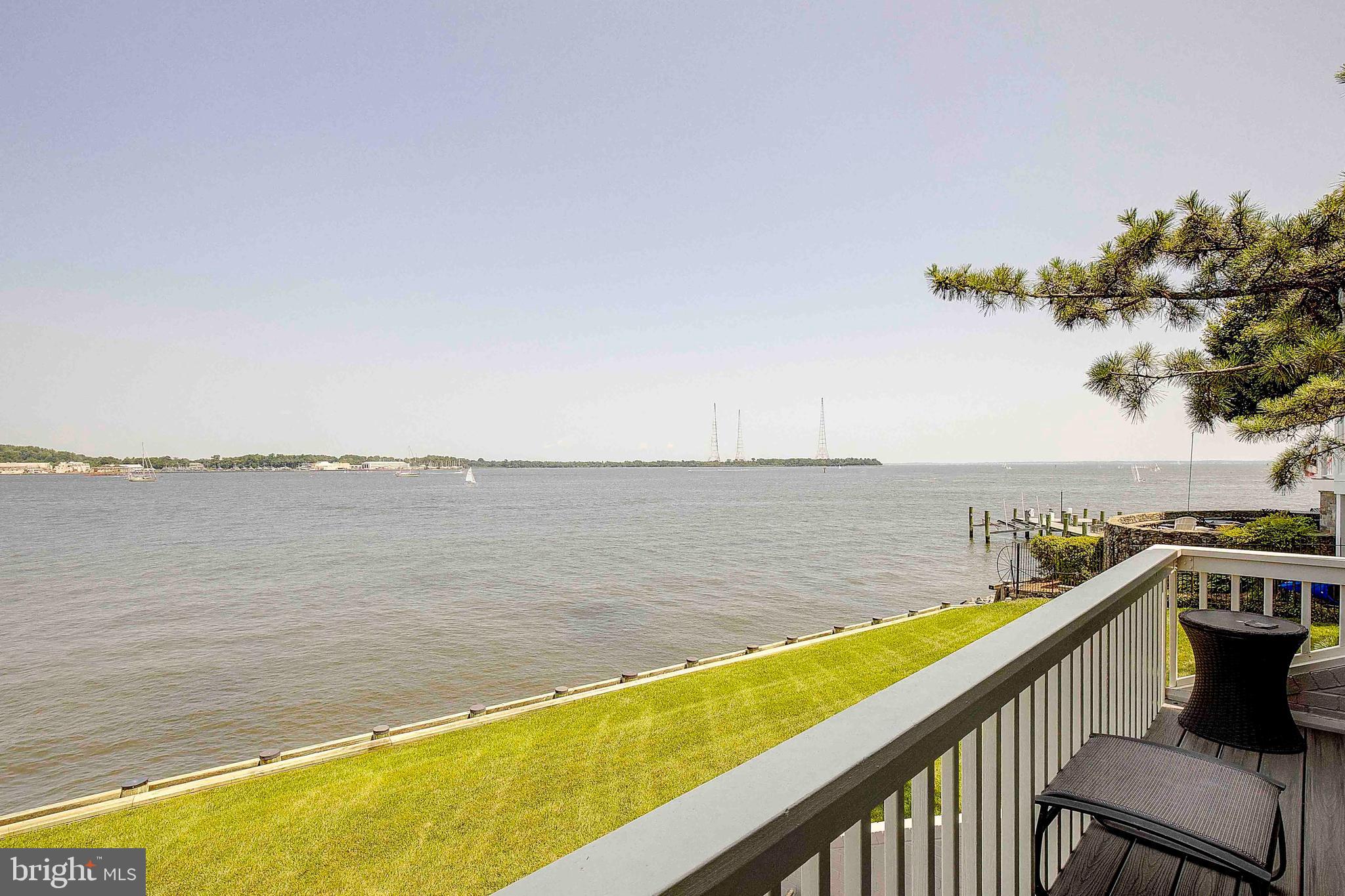 8 Eastern Avenue Annapolis, MD 21403 - Photo 38 of 55 a view of ocean from a balcony