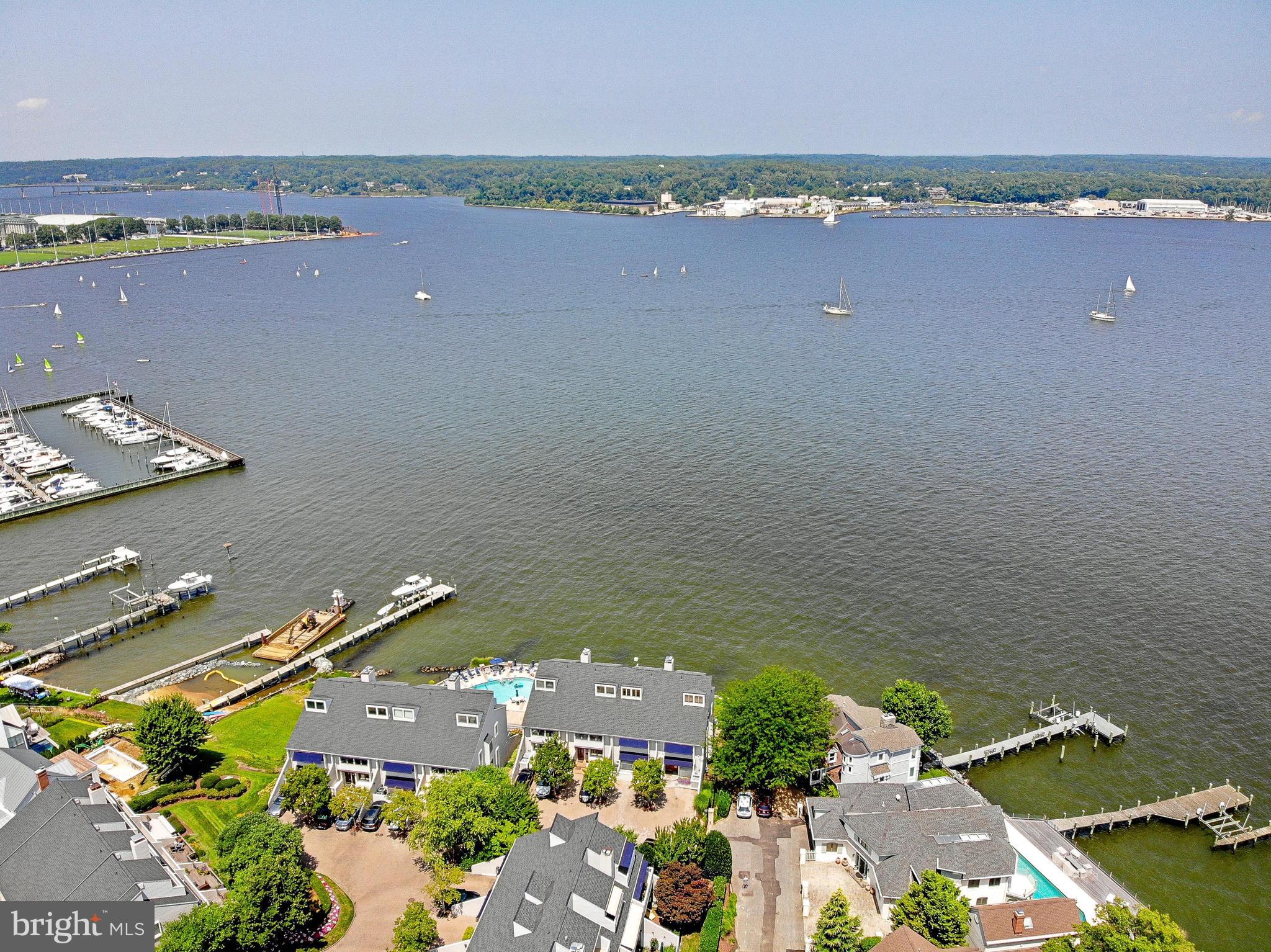 8 Eastern Avenue Annapolis, MD 21403 - Photo 47 of 55 an aerial view of a city