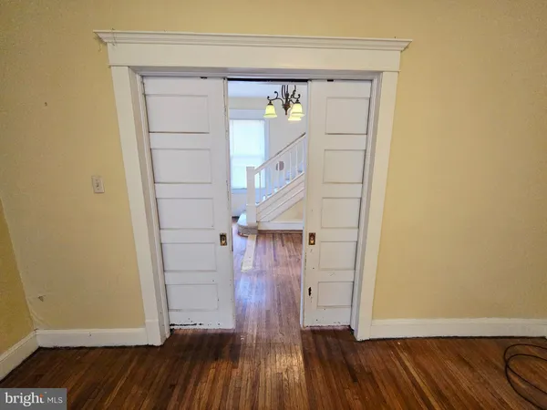 wooden floor in an empty room