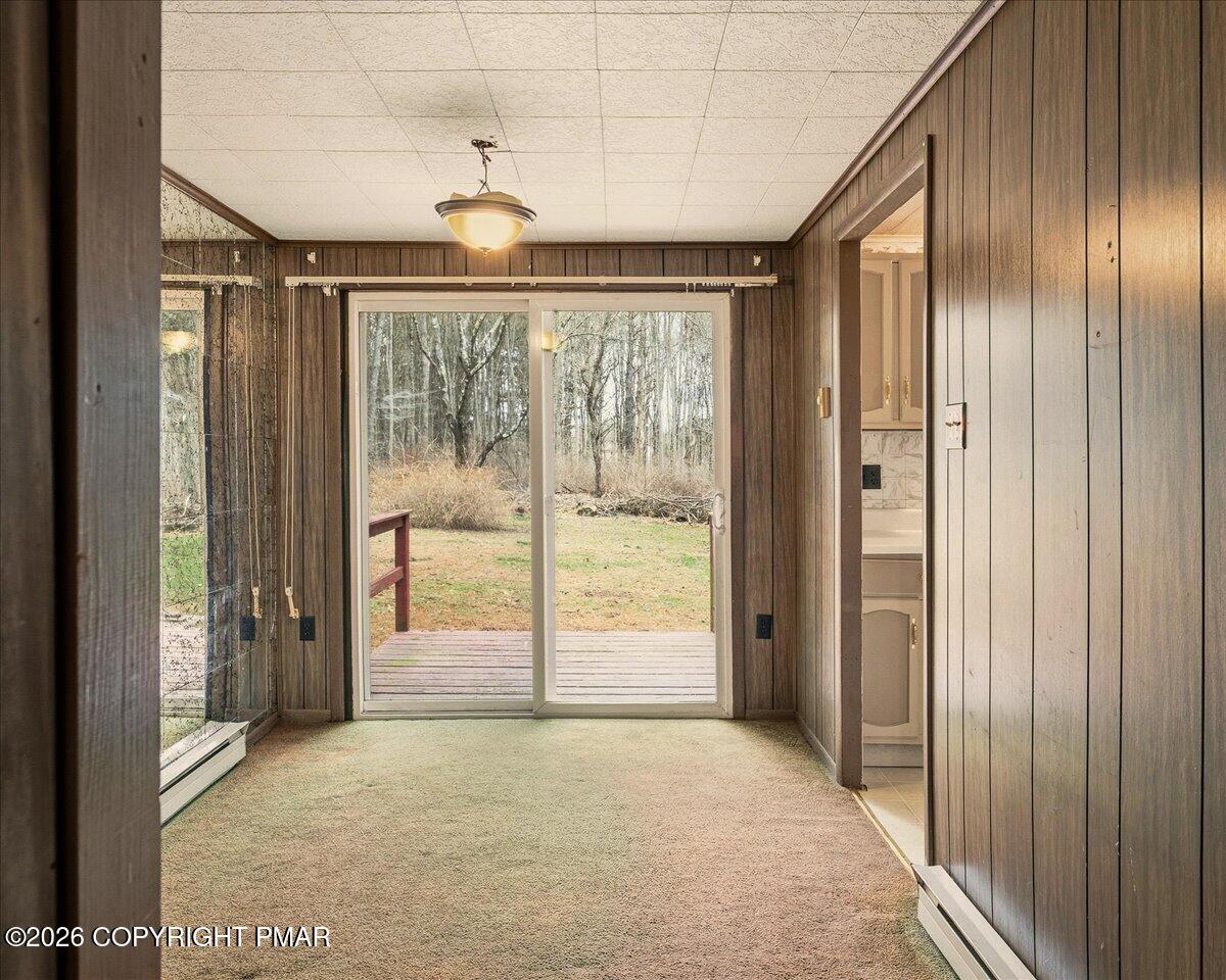 3416 Walnut Road Gilbert, PA 18331 - Photo 11 of 27 a view of entryway with wooden floor