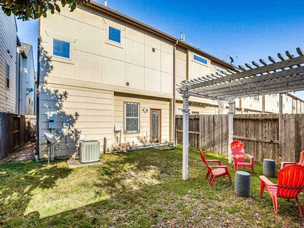 1246 Sampson Street Houston, TX 77003 - Photo 16 of 18 This home also has a great outdoor space perfect for entertaining!