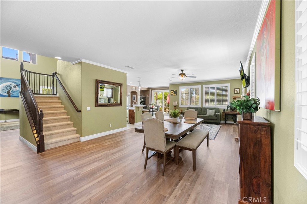 43312 Dodaro Drive Temecula, CA 92592 - Photo 14 of 58 a workspace with wooden floor and furniture