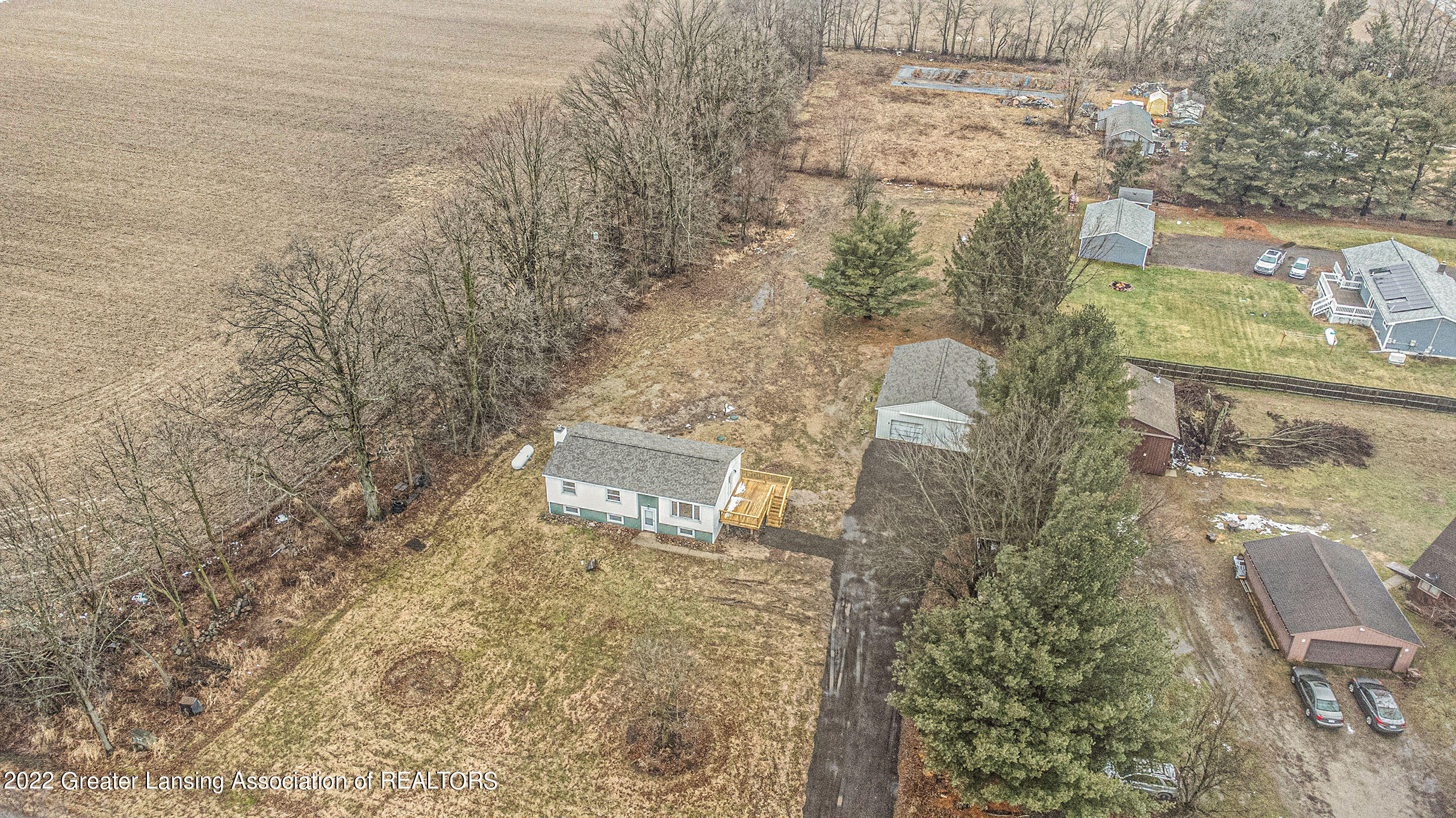4060 Freiermuth Road Stockbridge, MI 49285 - Photo 26 of 27 Aerial 2