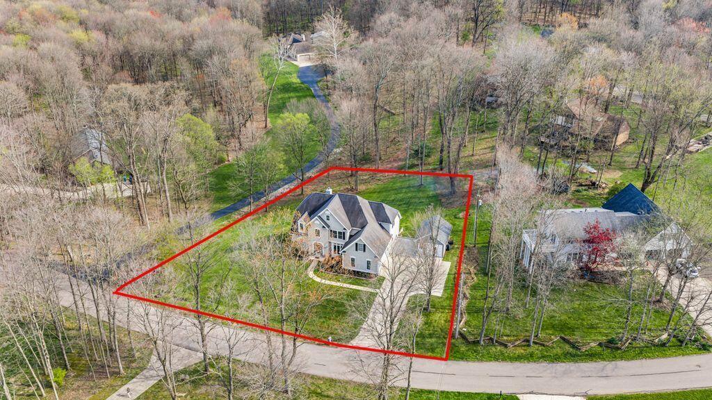 1167 Ridge Road Northeast Lancaster, OH 43130 - Photo 75 of 85 Drone Lot View w/Boundary Lines