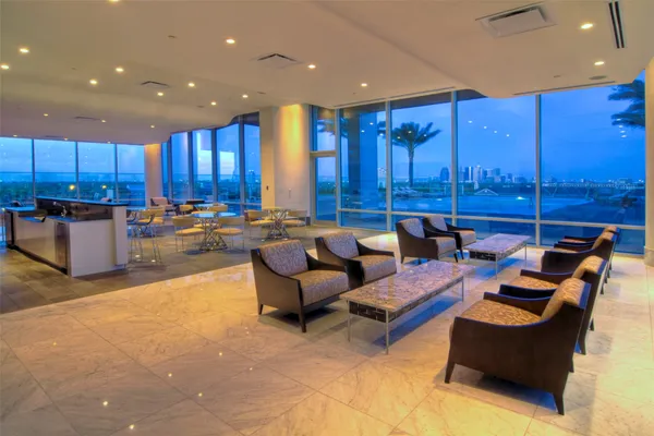 a room with gym equipment