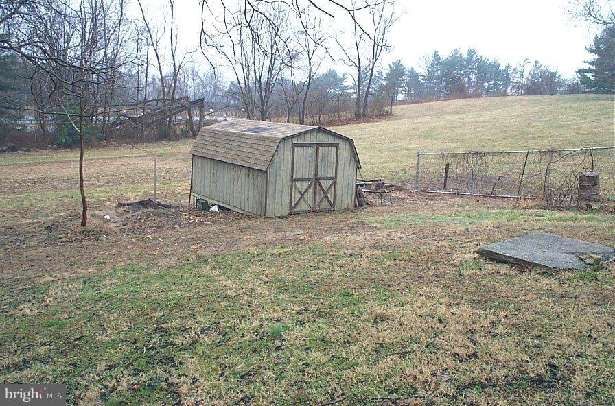 8401 Old Columbia Road Laurel, MD 20723 - Photo 28 of 30 View of the Rear Yard with Shed