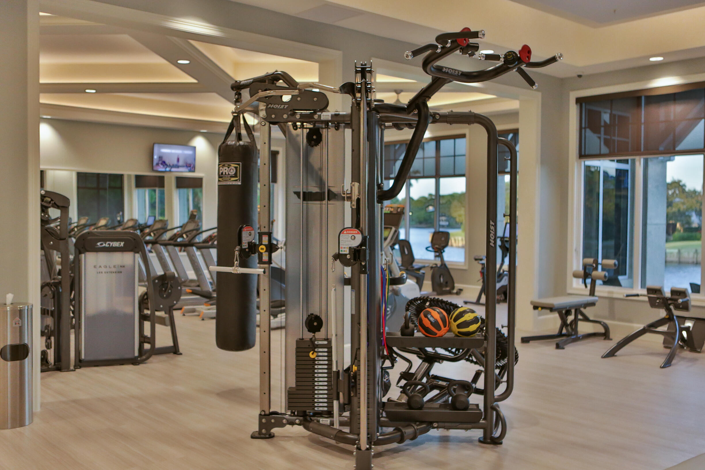3498 Southeast Doubleton Drive Stuart, FL 34997 - Photo 41 of 42 a view of a room with gym equipment