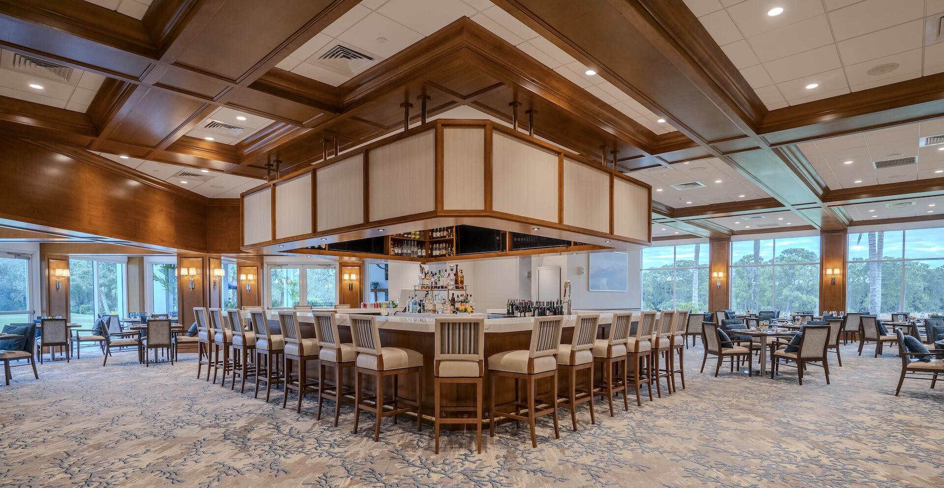 3498 Southeast Doubleton Drive Stuart, FL 34997 - Photo 42 of 42 a view of a cafe with sitting area