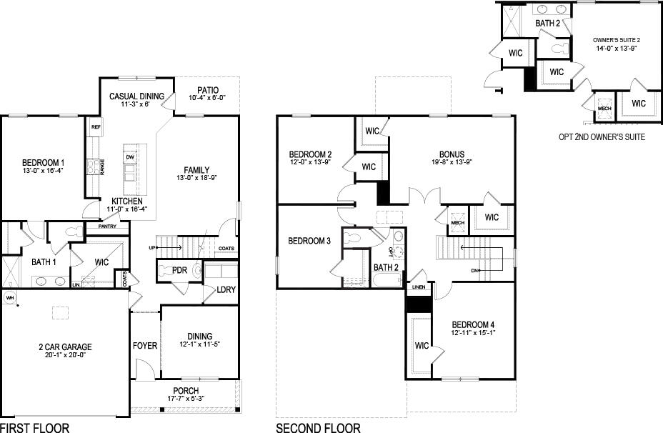 150 Apple Tree Way Dalton, GA 30721 - Photo 38 of 38 Salem Floor Plan Express Updated Shower