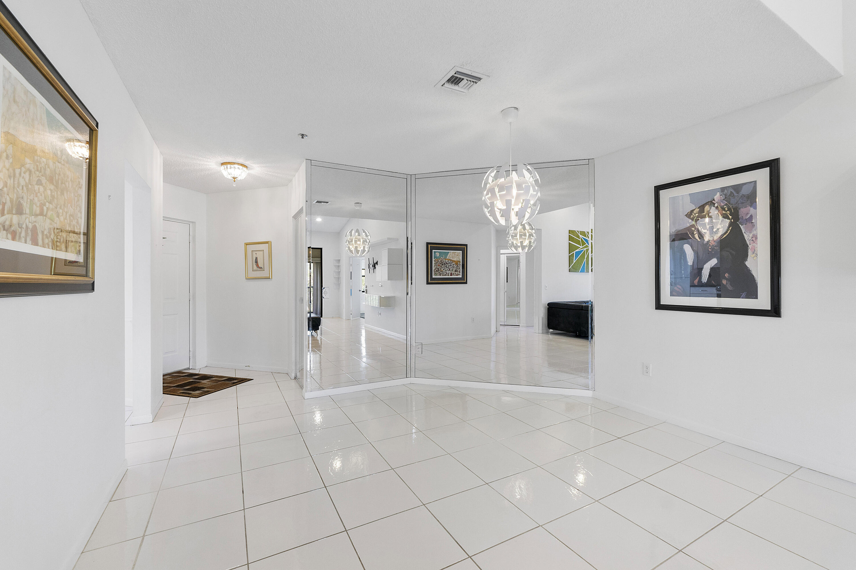 5153 Floria Drive, Unit V Boynton Beach, FL 33437 - Photo 8 of 39 a view of kitchen with furniture and window