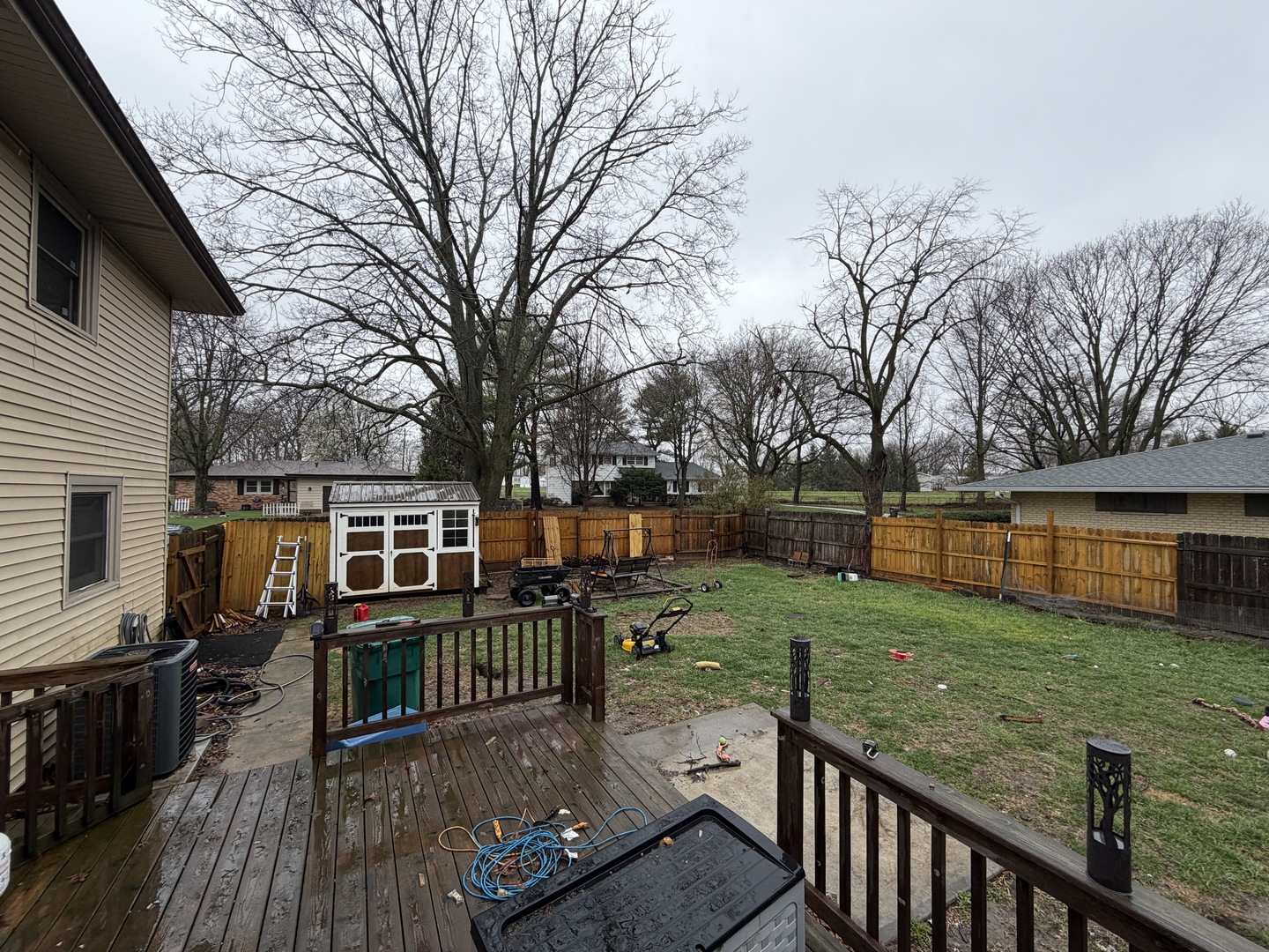 2308 Slayback Street Urbana, IL 61802 - Photo 36 of 37 a view of a house with backyard and sitting area
